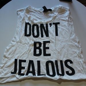 Forever 21 Printed Crop Top